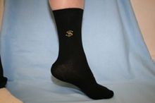 Fynd! M�nstrade ankelsockor stl 40-42