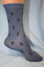 Fynd! M�nstrade ankelsockor stl 43-45