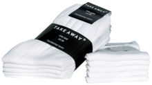 Fynd! 5-pack vit damsocka