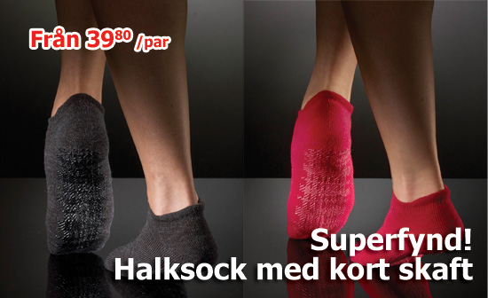 Superfynd! Halksock l&aring;gt skaft