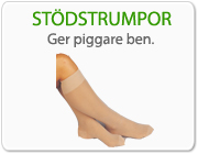 St&ouml;dstrumpor ger piggare ben