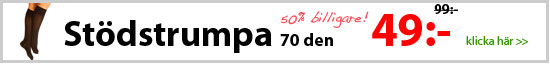 Superfynd! Stödstrumpor 70 den Superfynd! Stödstrumpor 70 den
