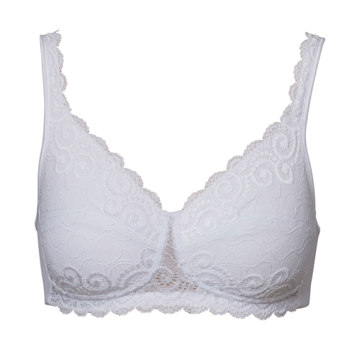 Alternativ bild 0 för Trofe Livia Prosthetic Bra BH Vit polyamid D 90 Dam