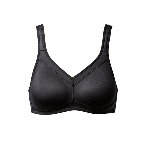 Alternativ bild 0 för Trofe Betty Wireless Bra BH Svart B 75 Dam