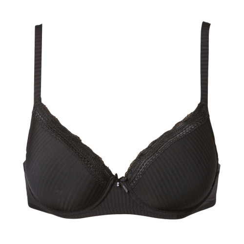 Alternativ bild 0 för Trofe Laila Underwire Bra BH Svart polyamid D 80 Dam