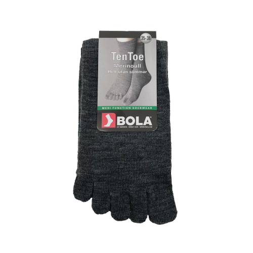 2-pack Tåstrumpor ull Grå 35-38