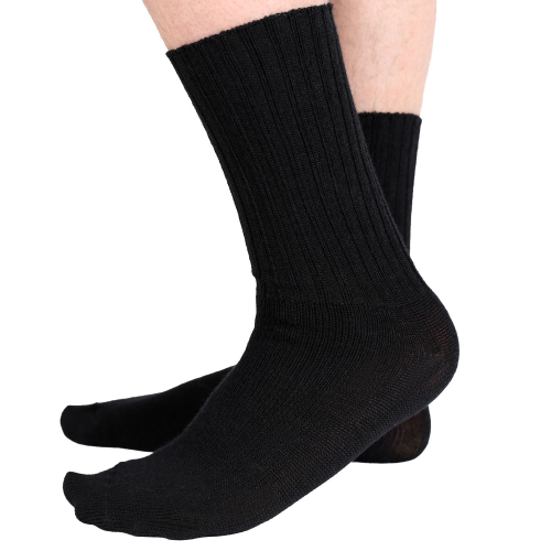Ullstrumpa 2-pack Svart 35-39