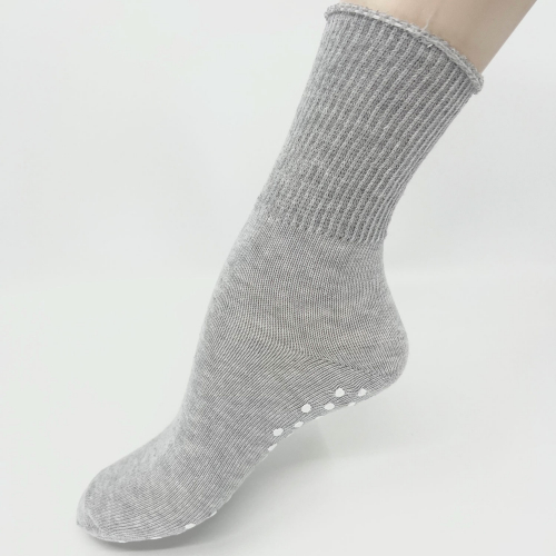 Gus-halksockor med lös resår Ljusgrå 36-39