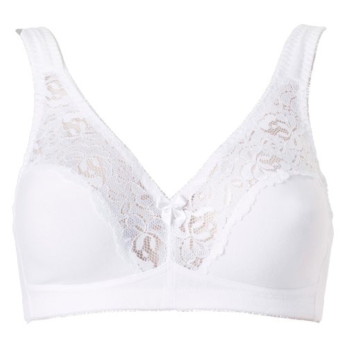 2-pack Dam BH utan bygel Anna Vit 80A