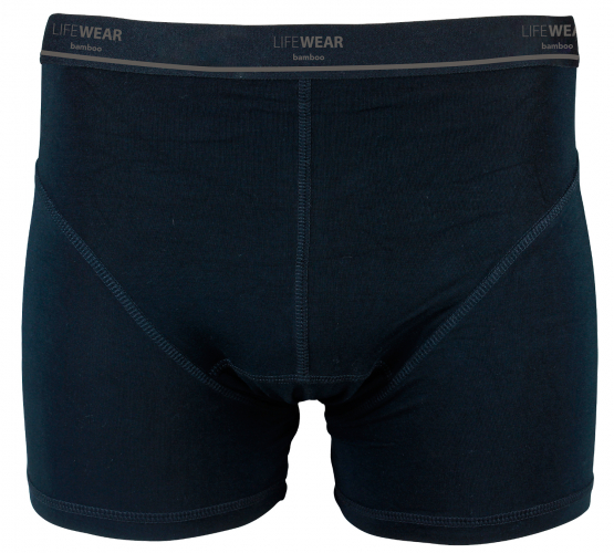 2-pack Bambu herrboxer Svart M