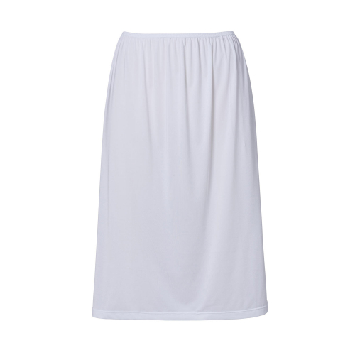 Alternativ bild 0 för Trofe Slip Skirt Long Vit Large Dam