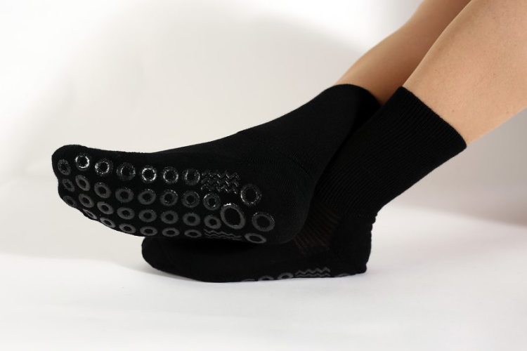 Halksockor Halksockor antihalk bomullsfrotté svart 46-48