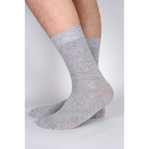5-pack Basic ankelsocka ljusgrå 41-46