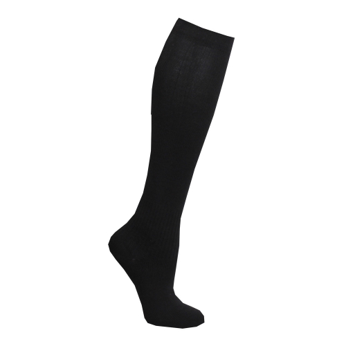 10-pack Bambu stödstrumpor knä svart 41-45