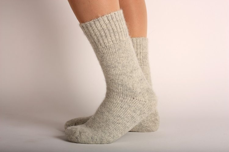2-pack Eskimåsocka Grå 43-46
