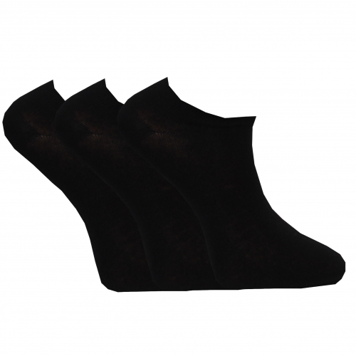 3-pack Millers bambusneakers svart 36-40