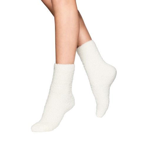Vogue chenille strumpor offwhite 36-41
