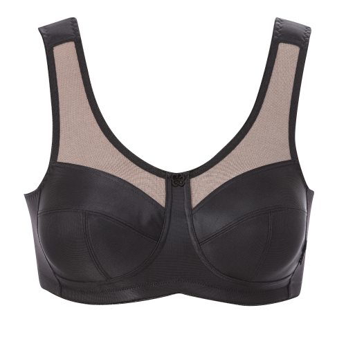 Alternativ bild 0 för Trofe Rosie Wireless Bra BH Svart D 80 Dam