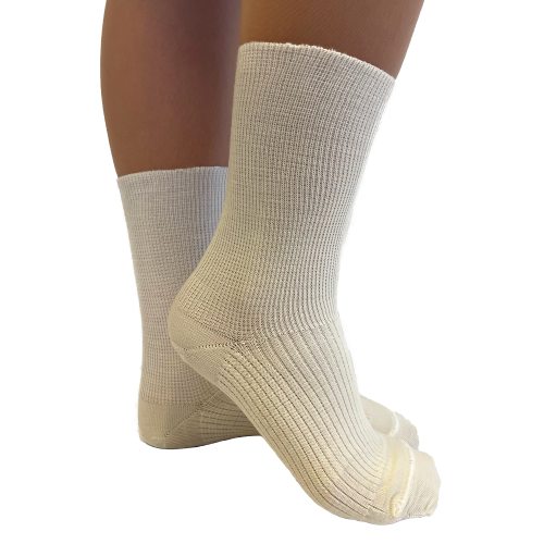 Ankelstöd ull naturvit 42-43
