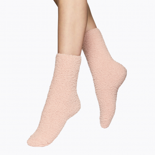 Vogue chenille strumpor pale peach 36-41