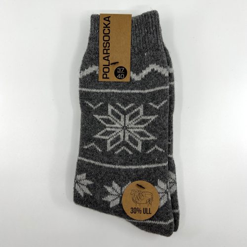 2-pack Bestpoint polarsockor strumpor för kalla fötter grå 37-40