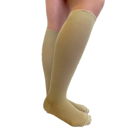 5-pack Kompressionsstrumpor Office skinlife klass 1 khaki 42-43