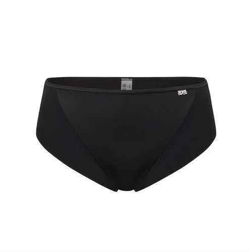 Avet dam trosor midi microfiber svart L