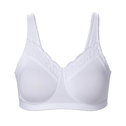 Alternativ bild 0 för Trofe Linnea Prosthetic Wireless Bra BH Vit polyamid D 100 Dam