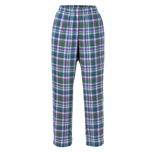Rutiga pyjamasbyxor dam flanell  