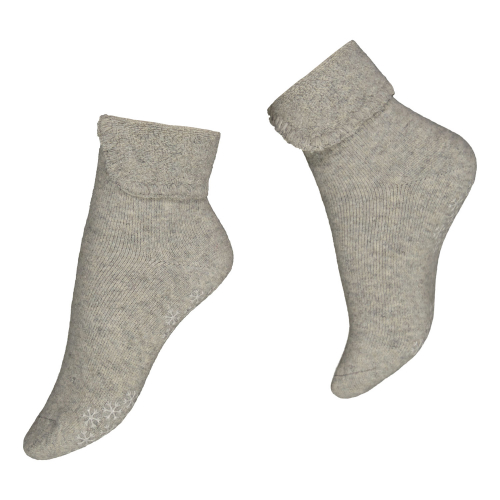 Heather wool anti-slip ljusgrå 37-41