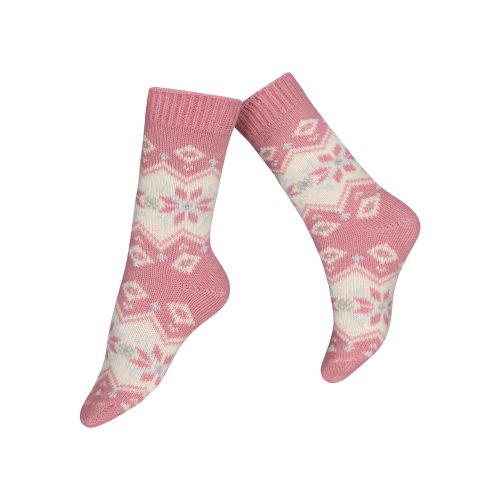Alessia alpaca sock rosa 36-38
