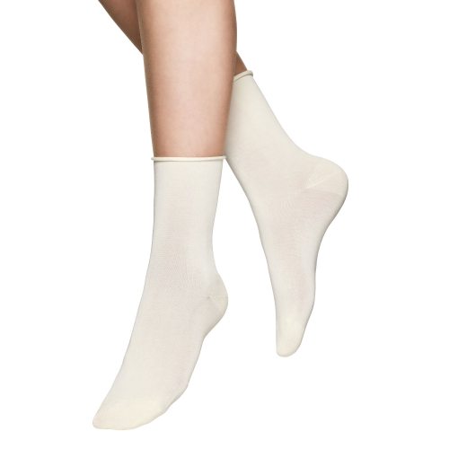 Vogue bambustrumpor dam naturvit 39-41