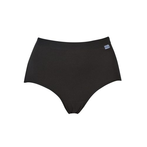 2-pack High waist bambu miditrosor svart XL