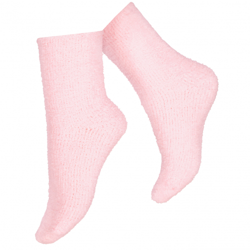 Vogue chenille strumpor light pink 36-41