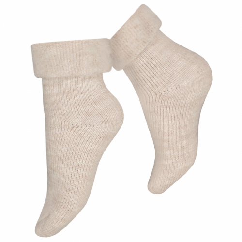 Alpacka strumpor dam beige 39-41