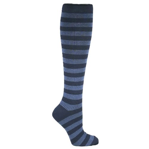 5-pack Stödstrumpor knä lågpris marin/blårandig 41-45