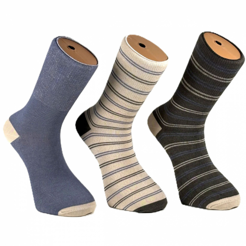 6-pack bambusocka grönmix 41-46