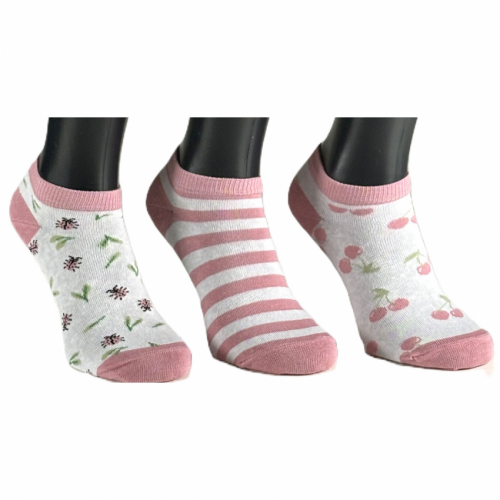 6-pack Millers mönstrade sneakers rosamix 36-40