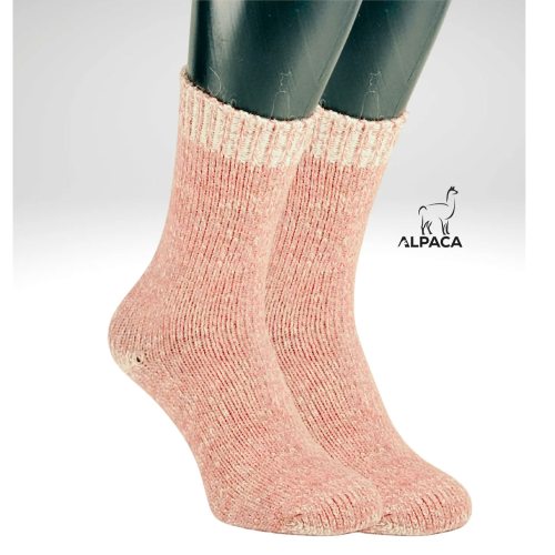 Zokks polarsocka alpacka rosa 35-38