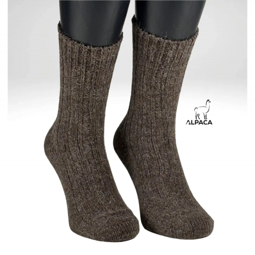 Zokks raggsocka alpacka brun 39-42