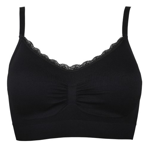 BH seamless smala axelband svart S