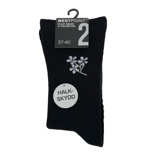 4-pack Bestpoint halksockor svart 37-40