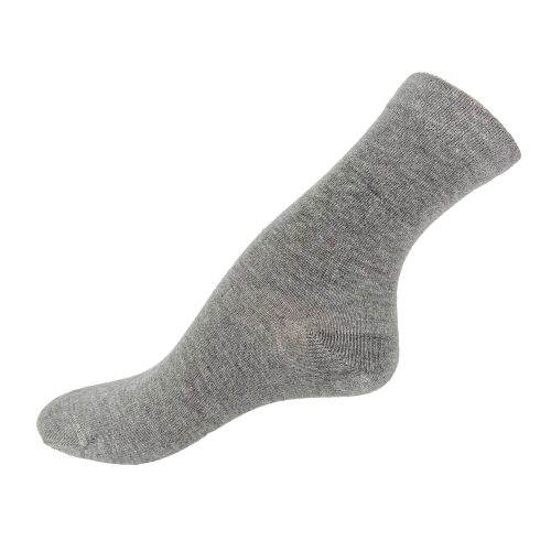 6-pack Best point strumpor ankelsock bambu ljusgrå 37-40