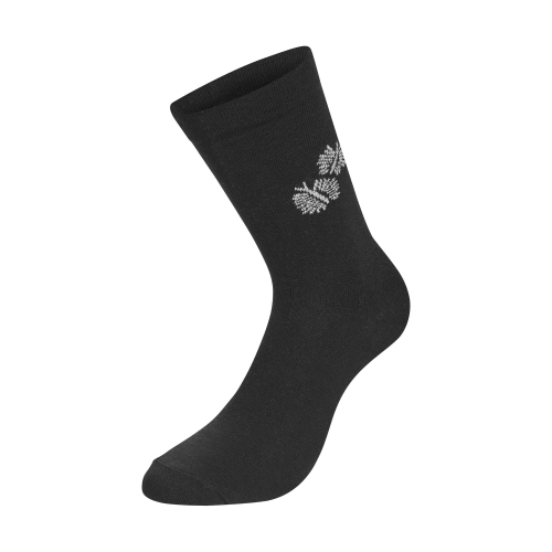 6-pack Best point strumpor ankelsock mjuk resår svart 37-40