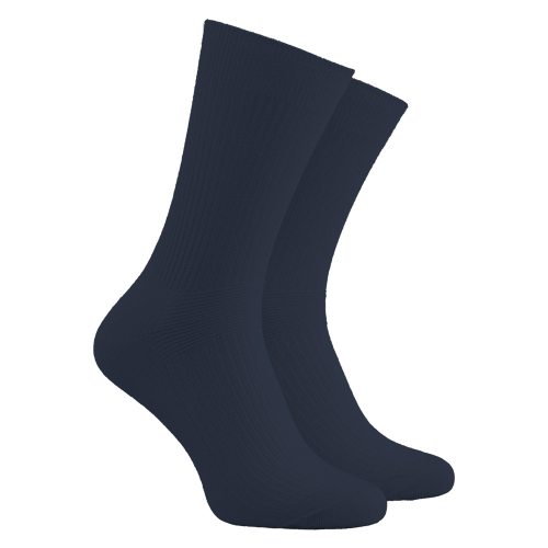 6-pack ankelsock extra lös resår marin 40-42