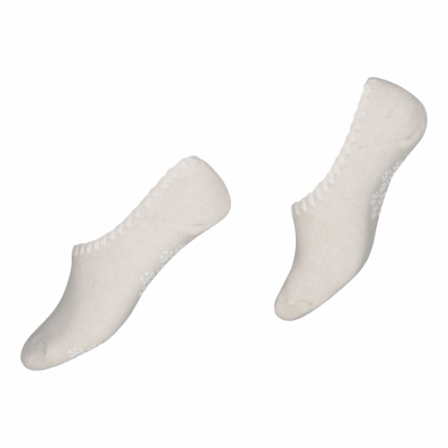 Wool blend steps antihalk strumpor naturvit 37-41
