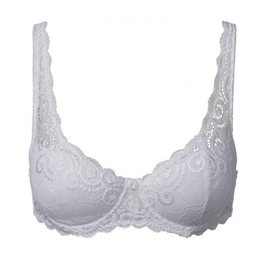 Alternativ bild 1 för Trofe Irene Underwire Bra BH Vit polyamid E 85 Dam