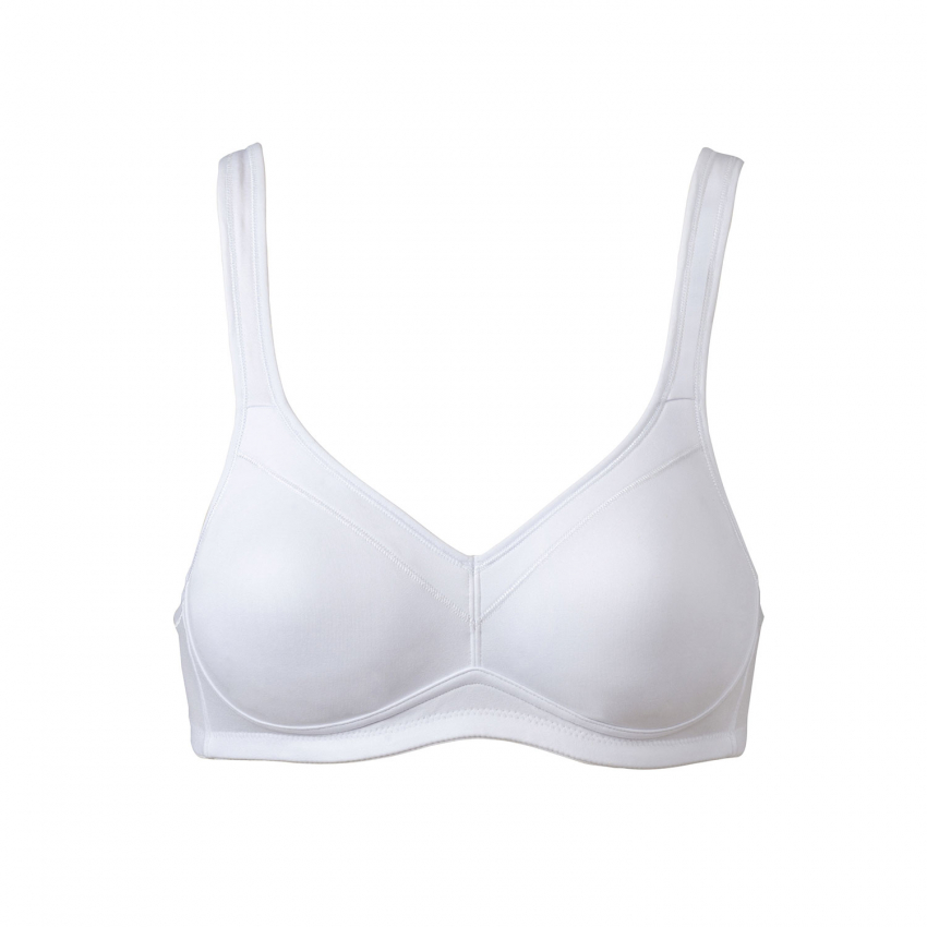 Alternativ bild 1 för Trofe Betty Wireless Bra BH Vit C 80 Dam