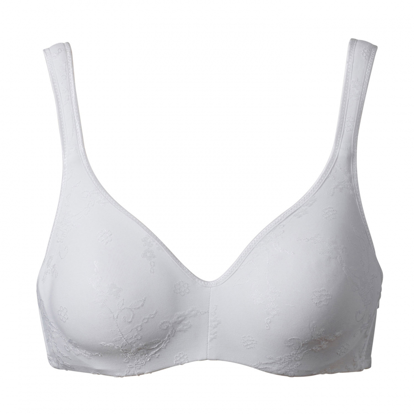 Alternativ bild 1 för Trofe Emma Wireless Bra BH Vit D 95 Dam