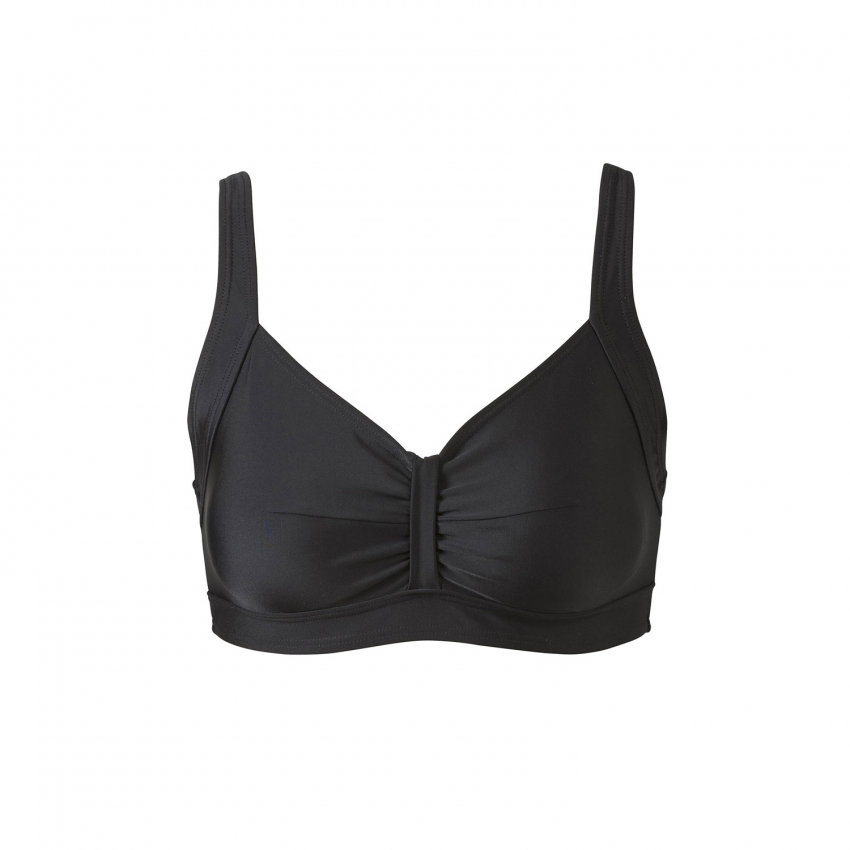 Alternativ bild 1 för Trofe Mix Wireless Bikini Bra Removable Padding Svart 38 Dam